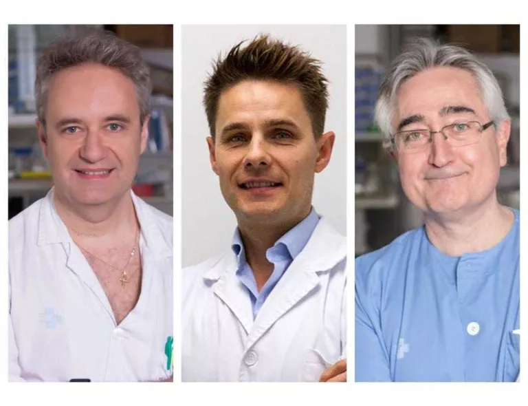 Reconeixement per a tres doctors de l'Arnau de Vilanova