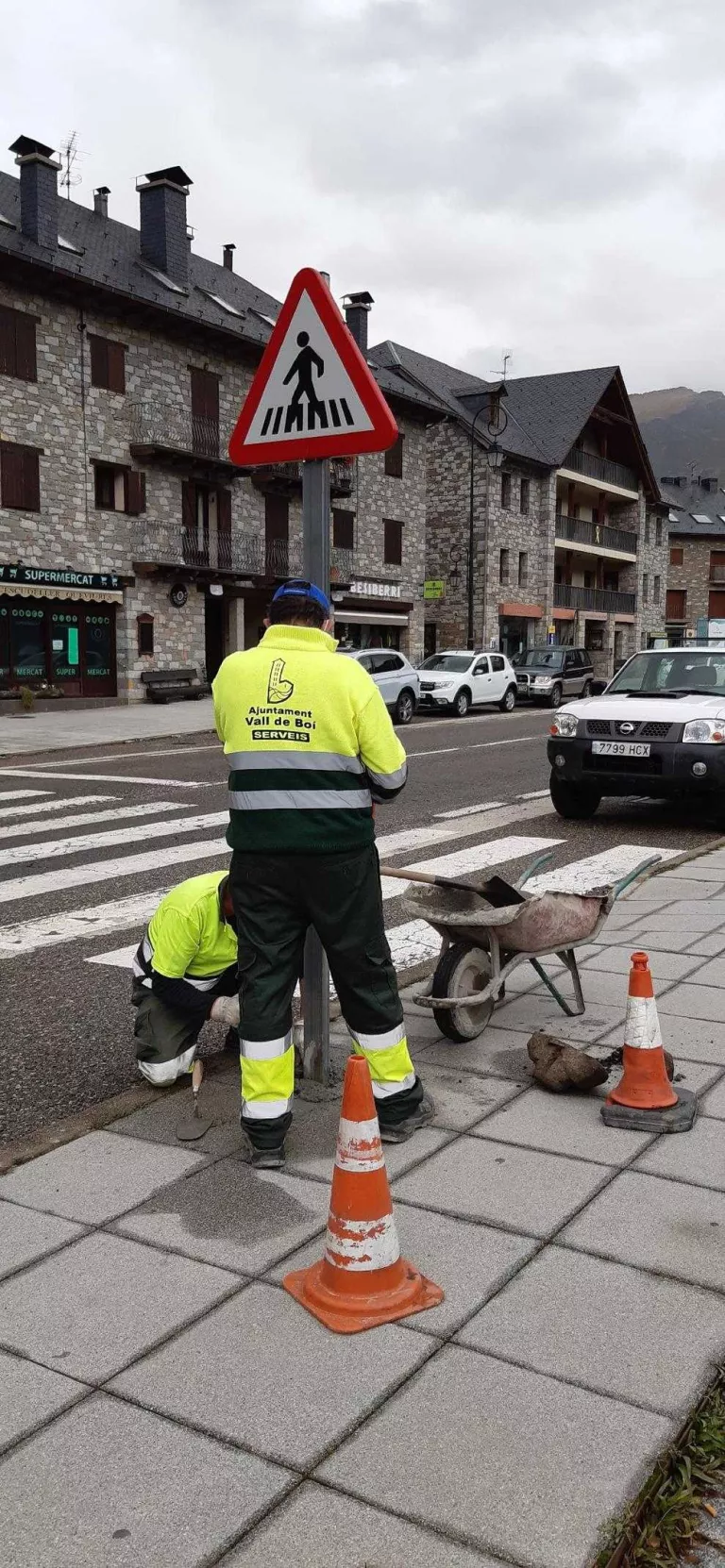 Més seguretat per als vianants a Barruera