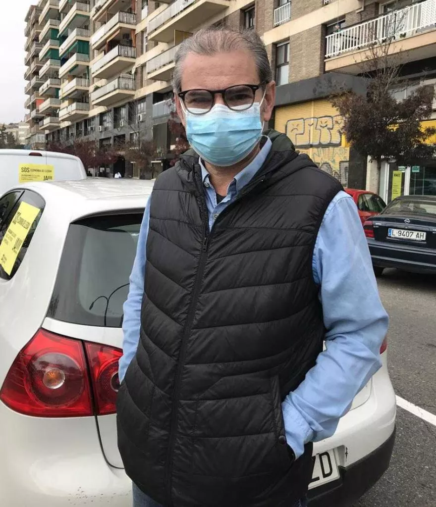 ⏯️ Marxa d'uns 150 vehicles per mostrar la indignació empresarial a Lleida