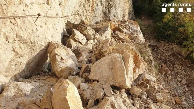 La Diputació repara el camí de Mont-rebei