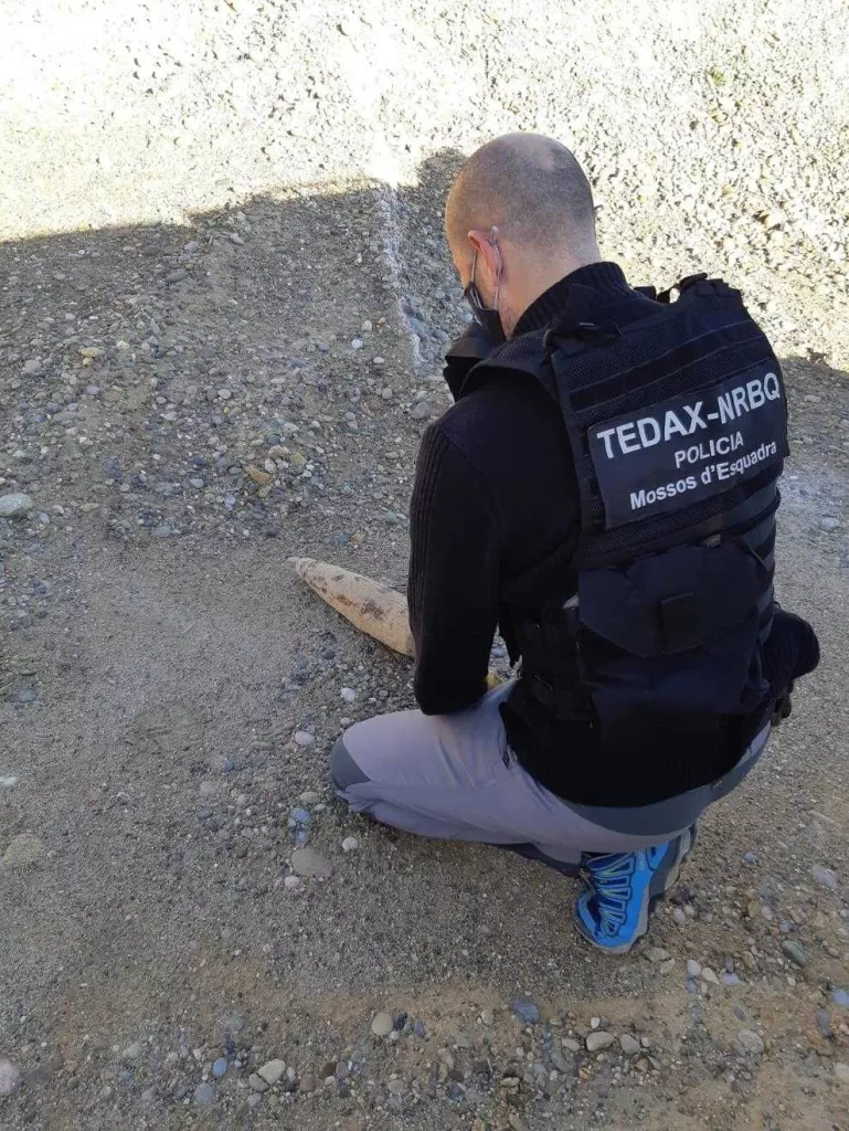 Troben un artefacte de la Guerra Civil a l'Horta