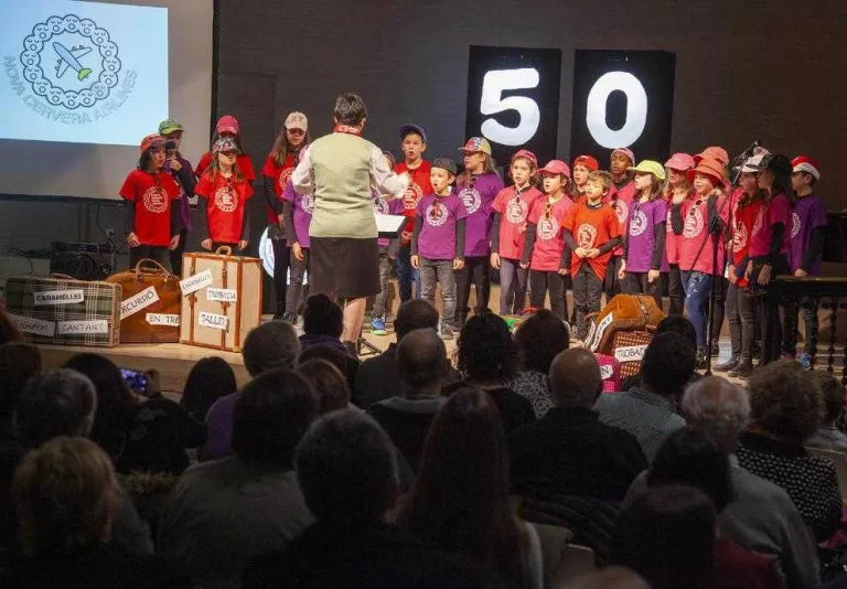 La Coral Infantil Nova Cervera, nominada als Premis Clavé