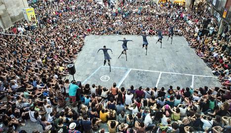Restriccions al trànsit a Tàrrega a causa de la Fira de Teatre al Carrer