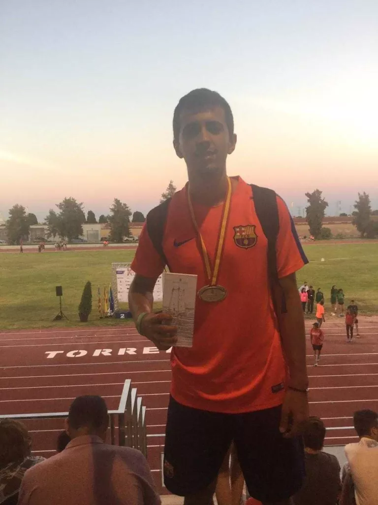 Gerard Porras, medalla de plata als 110 tanques a l'Estatal promesa