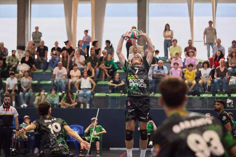 Eloy Jaray continuarà dirigint el joc del RODI Balàfia Vòlei a Superlliga 2