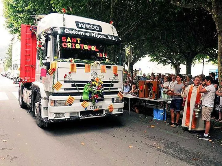 Festa de Sant Cristòfol a Ponts i la Seu
