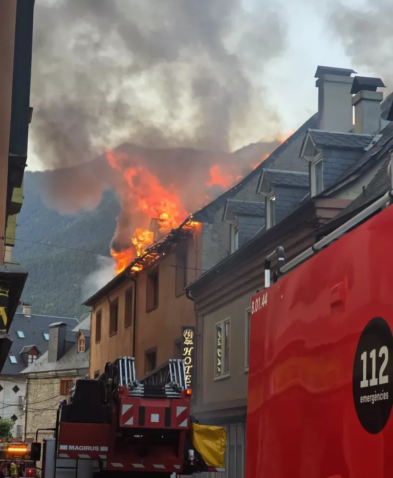 Una persona mor en un incendi en un habitatge a Vielha