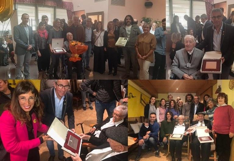 El Pla d'Urgell distingeix dos veïns centenaris