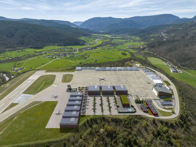 L'aeroport d'Andorra – La Seu d'Urgell tindrà el primer vertiport del Pirineu per a drons i aeronaus elèctriques