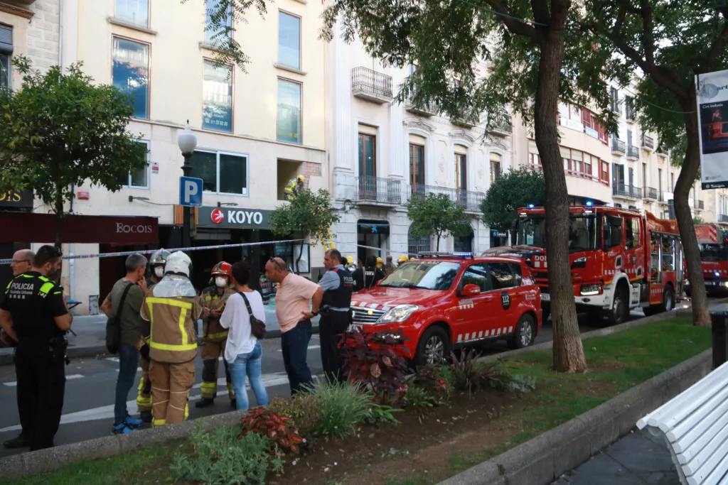 ⏯️ Set ferits per una explosió en un restaurant japonès que no estava obert