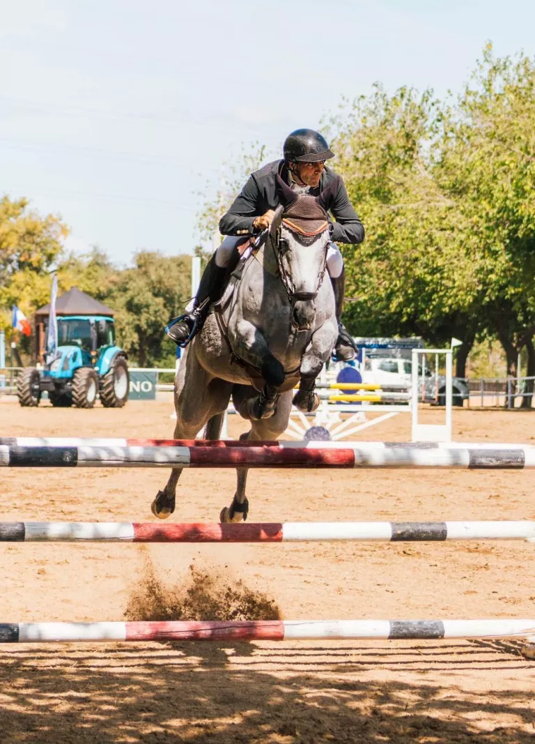Els genets lleidatans toquen el podi a la competició internacional de cavalls