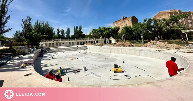 Almacelles arranja les piscines municipals