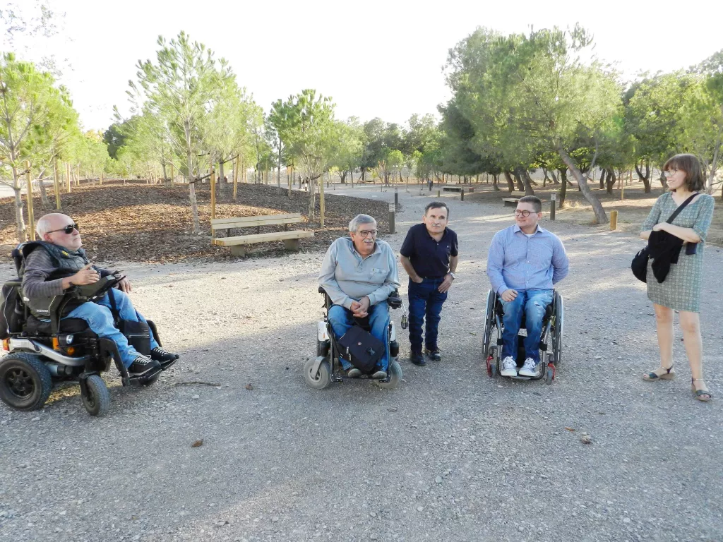 ASPID detecta problemes d'accessibilitat al bosc urbà de Magraners