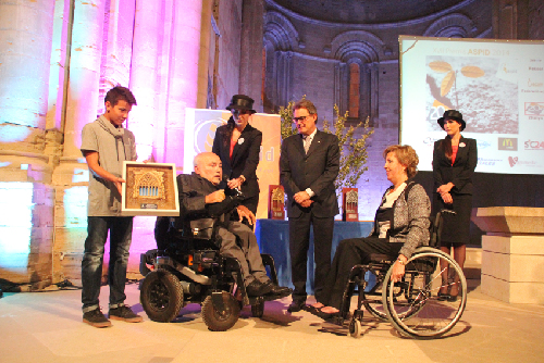 Aspid premia La Marató de TV3, Aspaym, Hilaria León i Punt Eco