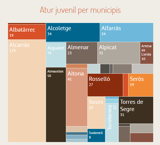 El Segrià tanca el 2016 amb 362 joves menys a l'atur