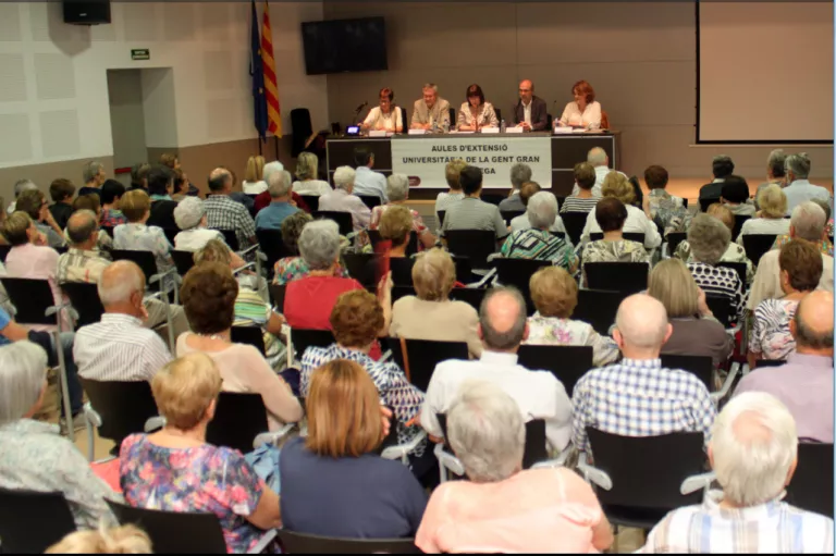 L'Aula d'Extensió Universitària de Tàrrega inicia el curs amb 250 alumnes