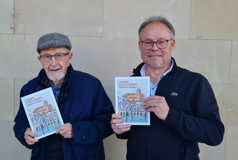 Josep Vallverdú presenta el seu darrer llibre, ‘Quadern de Balaguer’