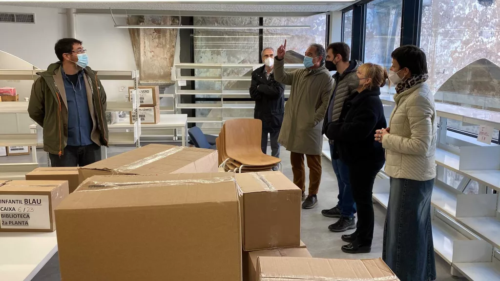 ⏯️ La Biblioteca de la Seu reobrirà al març després de prop d'un any d'obres de renovació