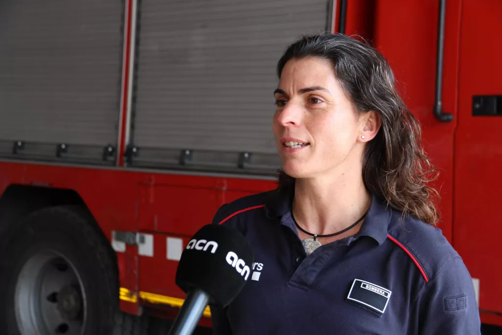 ⏯️ Genciana Meneses, bombera de la Generalitat: "Quan et quedes embarassada, canvia tot"