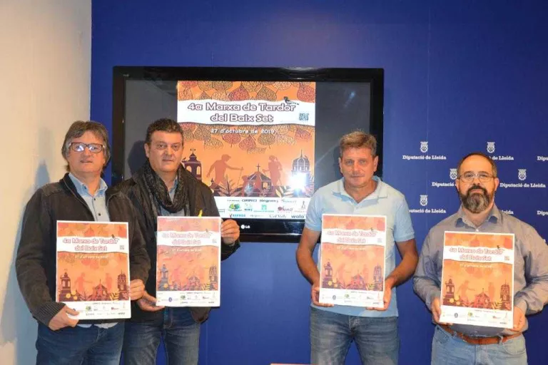 La 4a Marxa de Tardor del Baix Set promou els espais naturals de Ponent i els hàbits de vida saludables