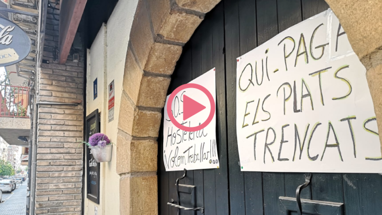 ⏯️ Resignació i indignació entre els restauradors en la primera jornada de tancament