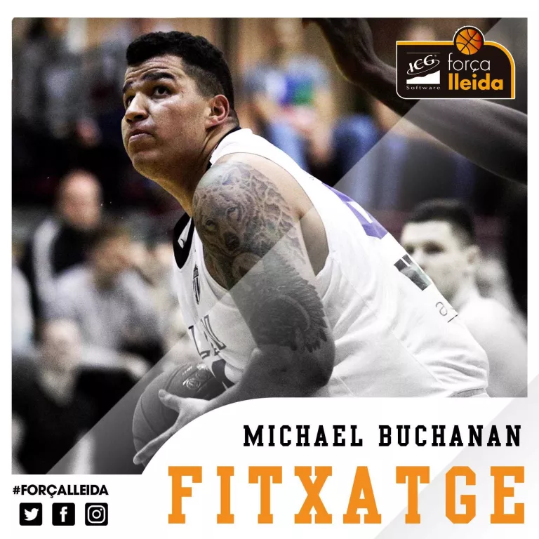 Michael Buchanan, primer “cinc” del nou ICG Força Lleida