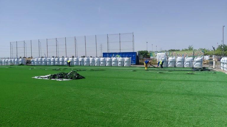 L'Ajuntament de Lleida modernitza la zona esportiva dels Mangraners