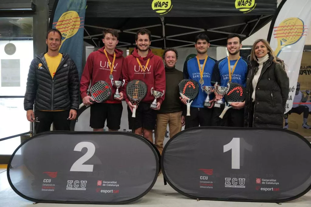 El Campionat de Catalunya universitari de pàdel disputat a Torrefarrera ja té campions