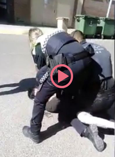 ⏯️ Polèmica a Balaguer per un vídeo on es veu la Policia Local reduint i colpejant un jove