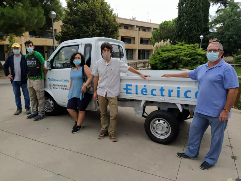 Presentació del primer vehicle elèctric del Pla d'Urgell