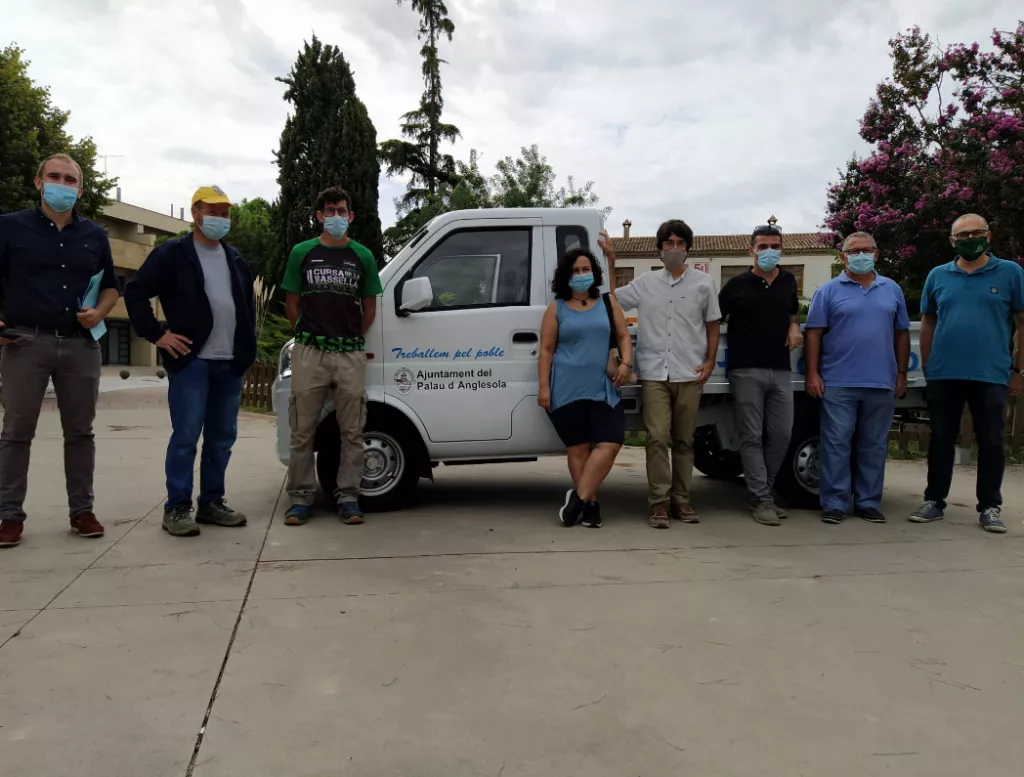 Presentació del primer vehicle elèctric del Pla d'Urgell