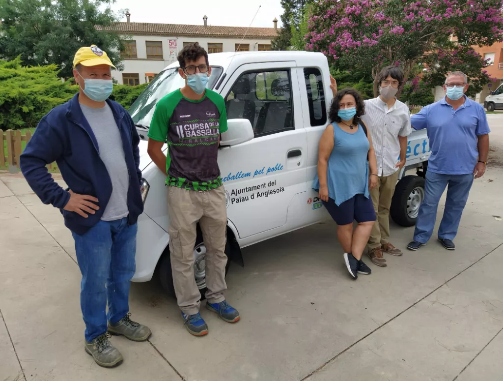 Presentació del primer vehicle elèctric del Pla d'Urgell