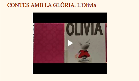 'Contes amb la Glòria', una de les iniciatives per aquest dies de confinament