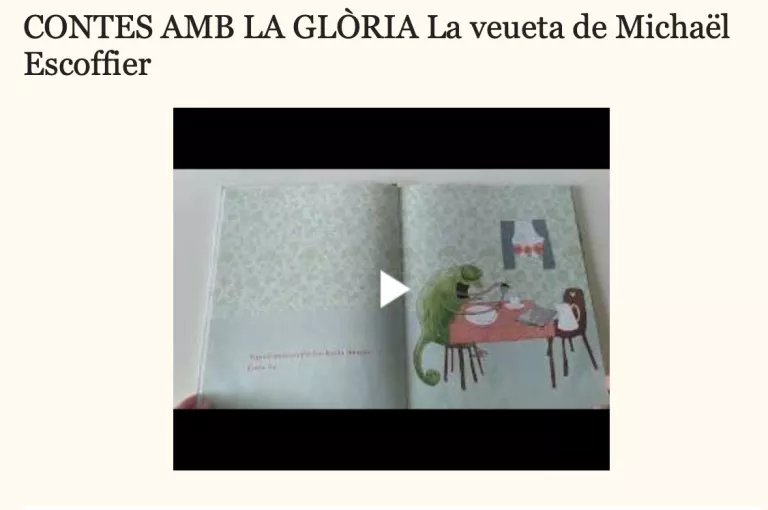 Normes d'higiene per als nens a 'Contes amb la Glòria'