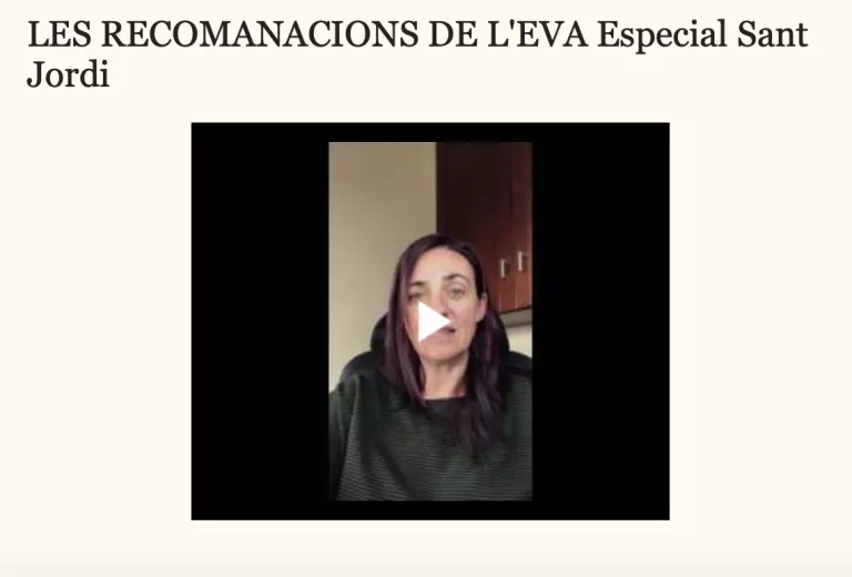 'Recomanancions de l'Eva' també celebra Sant Jordi