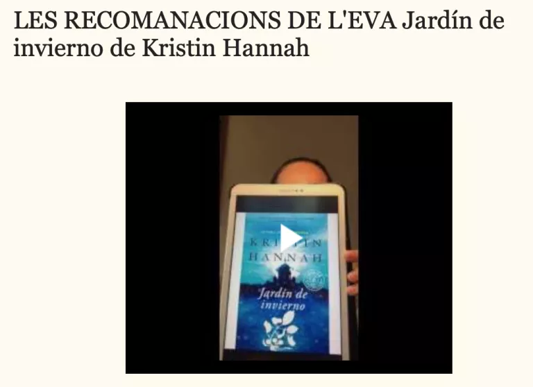 Una història d'amor a la Segona Guerra Mundial es la porposta de 'Recomanacions de l'Eva'