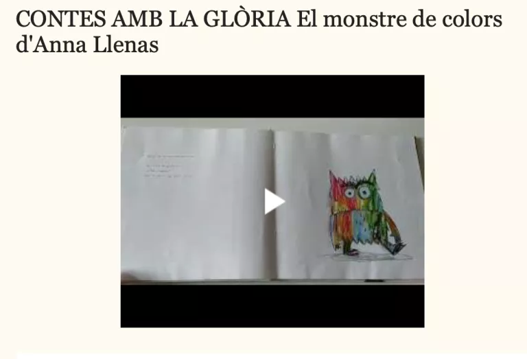 Dilluns colorit amb 'Contes amb la Glòria'