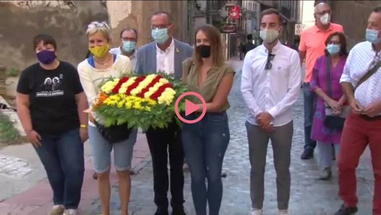⏯️ El Roser torna a ser el lloc escollit per la majoria de lleidatans per commemorar la Diada