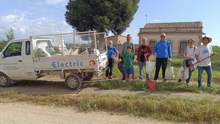 El Palau d'Anglesola se suma al Let's Clean Up Europe