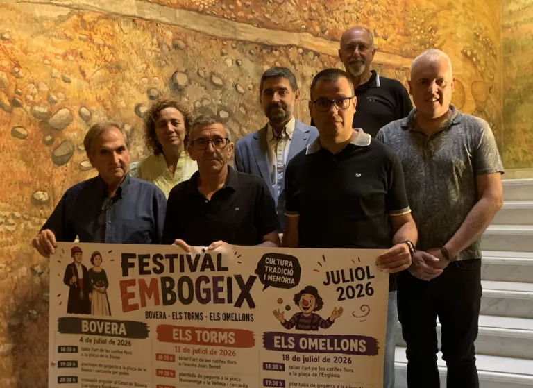 El Festival Embogeix portarà cultura popular, circ, música i tallers a tres municipis de les Garrigues aquest juliol