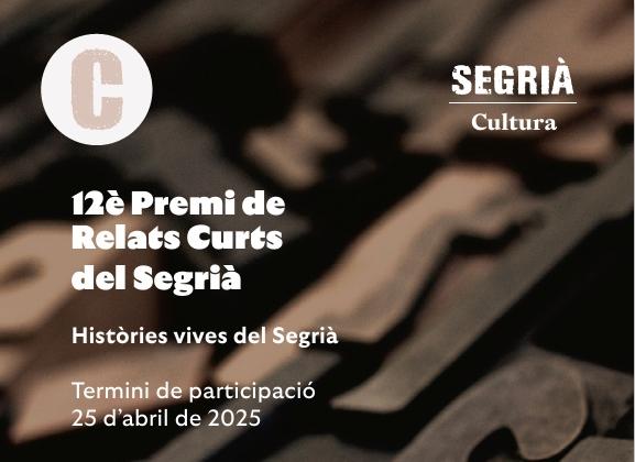 Rècord de participació al 12è Premi de Relats Curts del Segrià amb 44 originals presentats