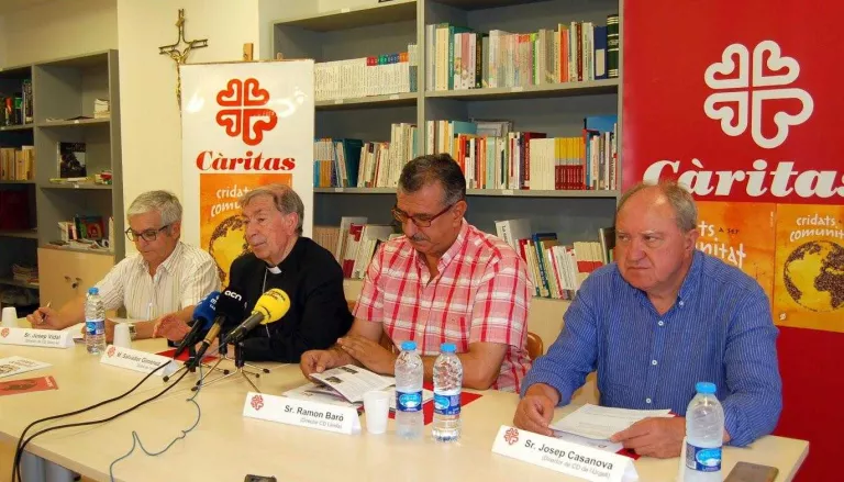 Càritas atén un 14% més d'usuaris drogodependents