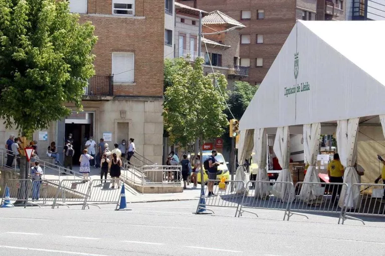 Salut retirarà la carpa de suport al CUAP de Prat de la Riba de Lleida