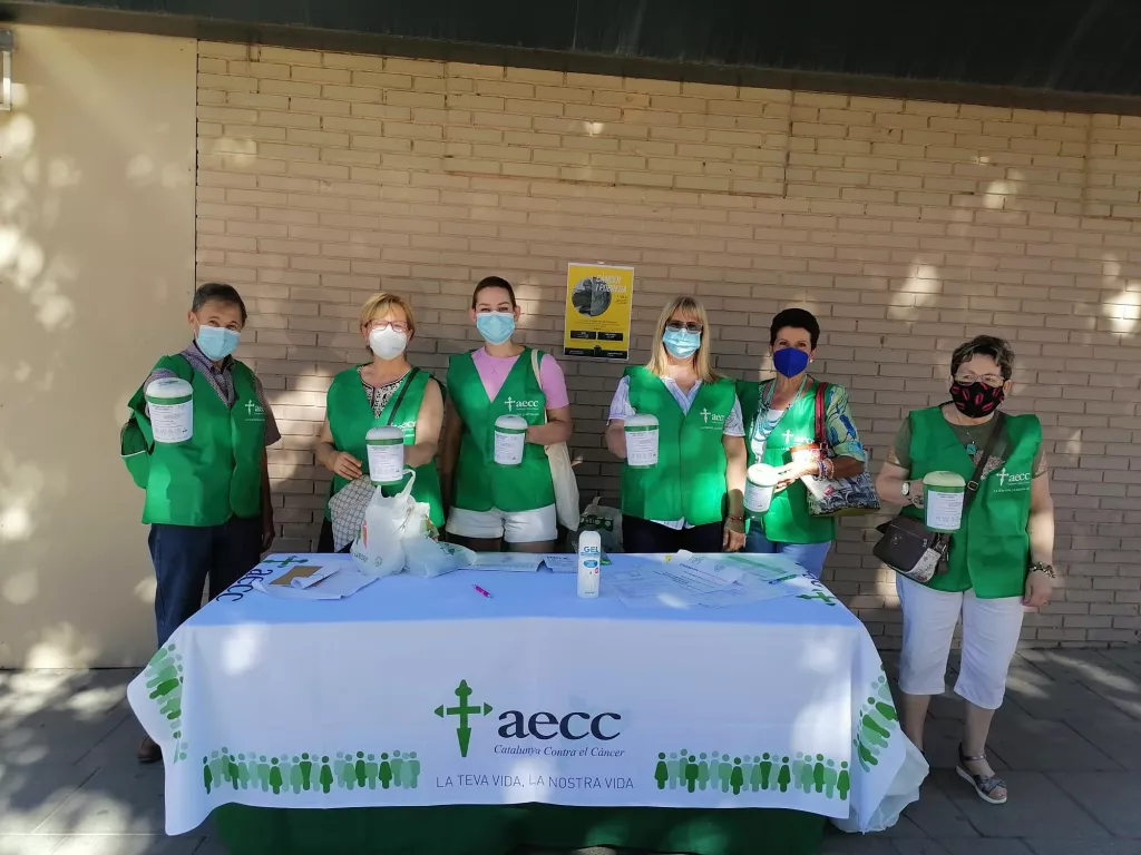 L'AECC Lleida recapta més de 10.000 € en una segona col·lecta anual afectada per la Covid-19