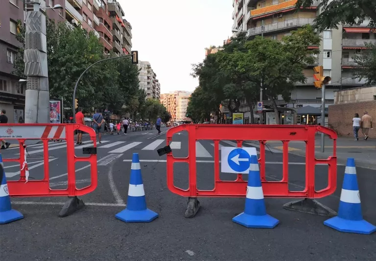 Més carrers per a vianants a Lleida per celebrar la Setmana Europea de la Mobilitat