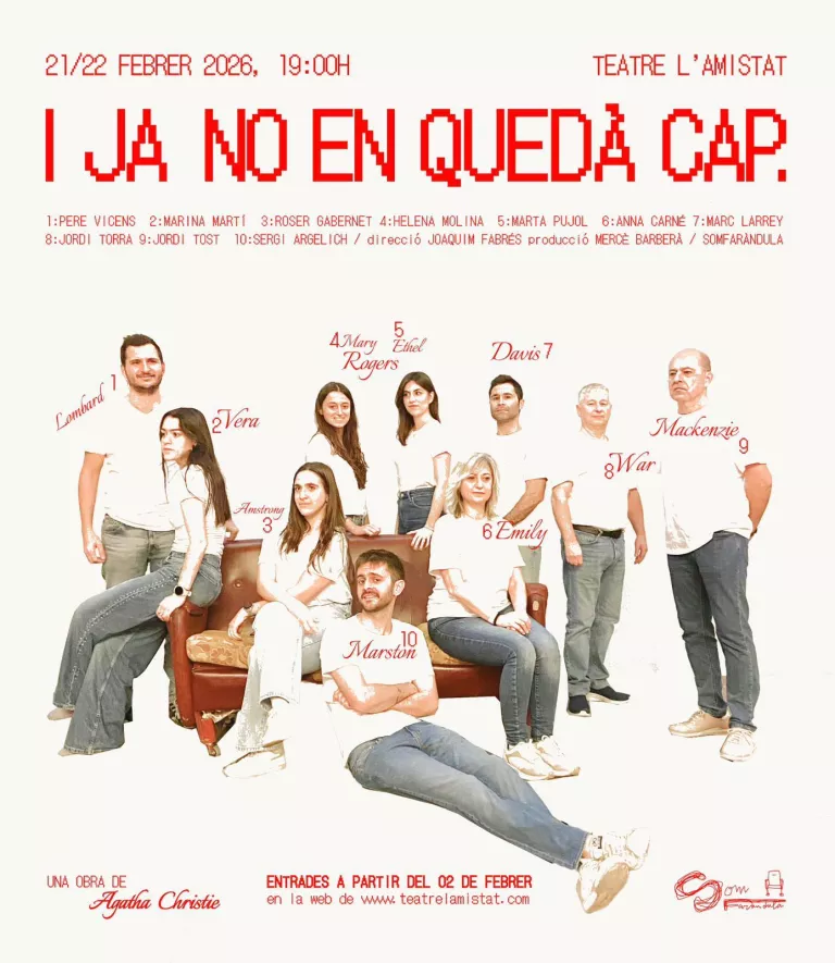Som Faràndula portarà a escena l’obra ‘I ja no en quedà cap’
