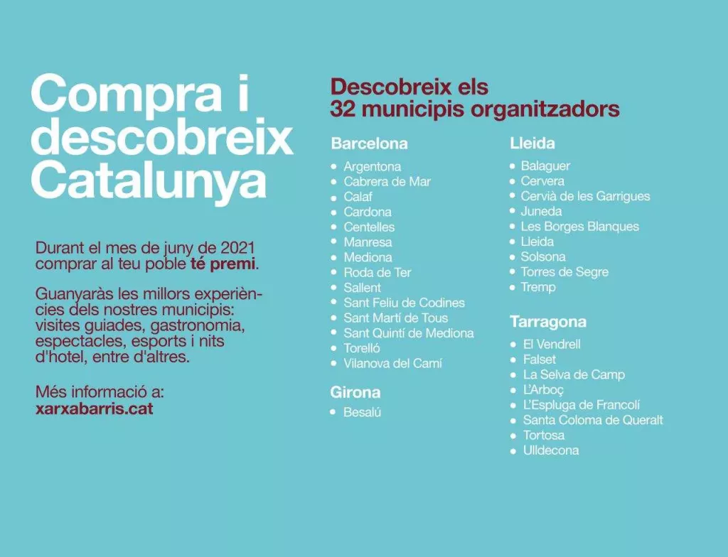 Cervera a la campanya "Compra i descobreix Catalunya"