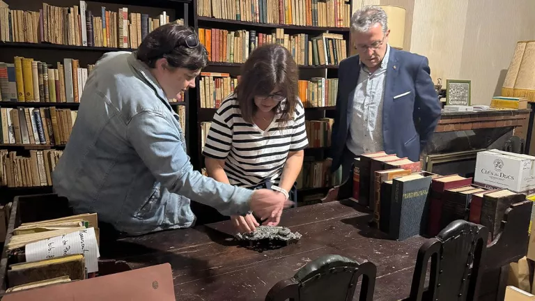 Tàrrega cerca el suport de la Diputació per fer realitat la Casa Museu Pedrolo