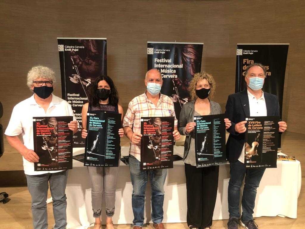 Cervera s'omple de música amb la 40a Càtedra Emili Pujol