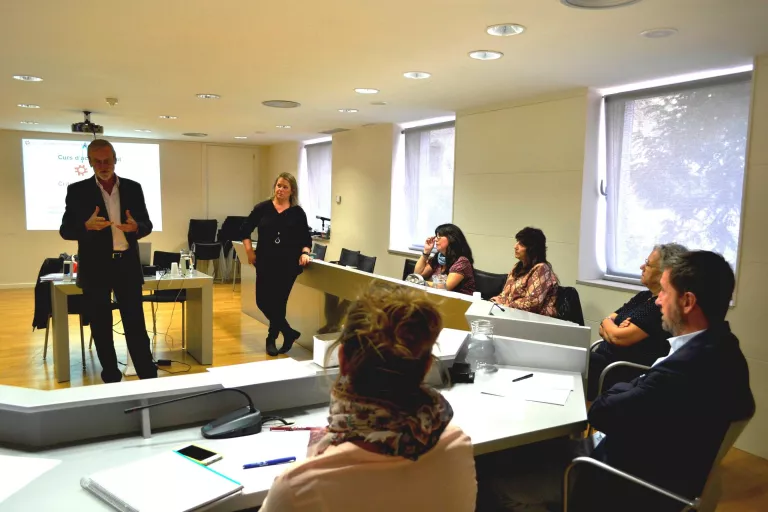 El Consell Comarcal de la Segarra forma arquitectes i urbanistes per treballar l'accessibilitat de persones amb discapacitat